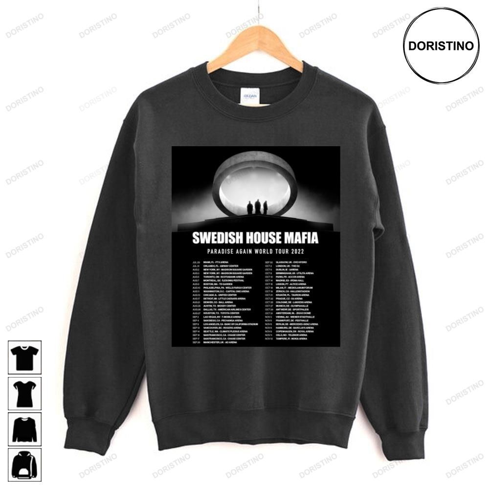 Swedish House Mafia Paradise Again World 2022 Awesome Shirts